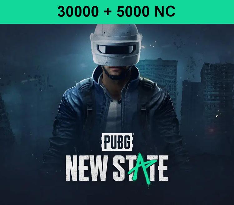 PUBG: NEW STATE - 30000 + 5000 NC كود رقمي