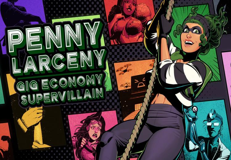 Penny Larceny: Gig Economy Supervillain ستيم كود رقمي