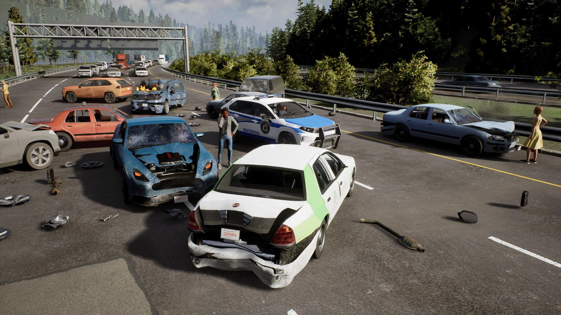 Screen Shot image 2 Police Simulator: Patrol Officers: Highway Patrol Expansion DLC اوروبي بي سي ستيم كود رقمي