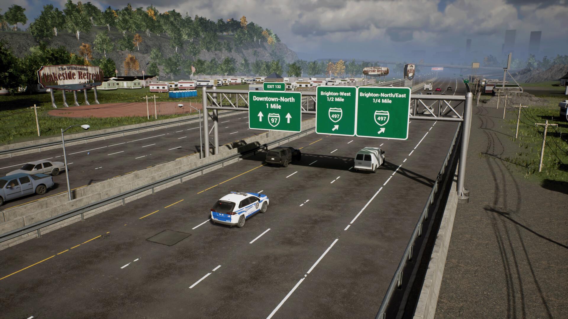 Screen Shot image 7 Police Simulator: Patrol Officers: Highway Patrol Expansion DLC اوروبي بي سي ستيم كود رقمي