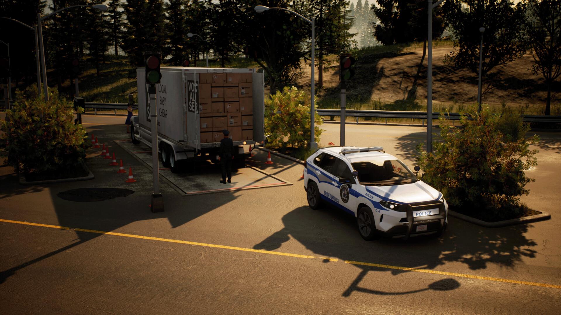 Screen Shot image 0 Police Simulator: Patrol Officers: Highway Patrol Expansion DLC اوروبي بي سي ستيم كود رقمي