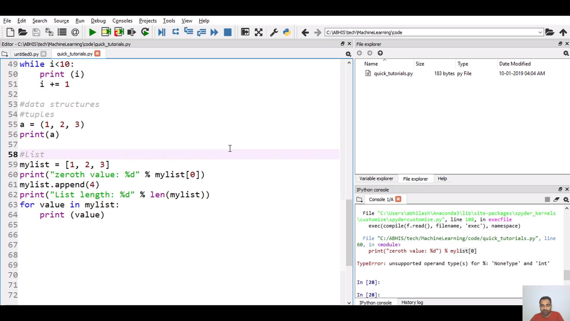 Screen Shot image 2 Python Programming & Machine Learning Alpha Academy كود