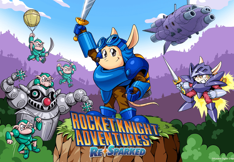 Rocket Knight Adventures: Re-Sparked اوروبي بي سي ستيم كود رقمي 