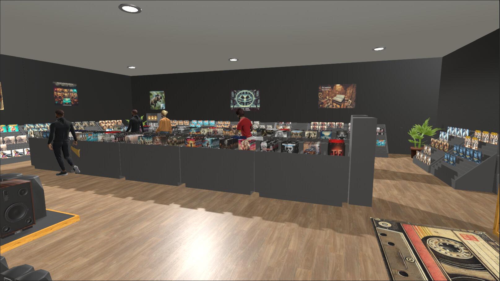 Screen Shot image 2 Record Shop Simulator بي سي ستيم كود رقمي
