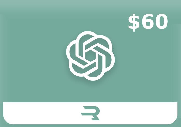 Rewarble ChatGPT $60 هدية بطاقة