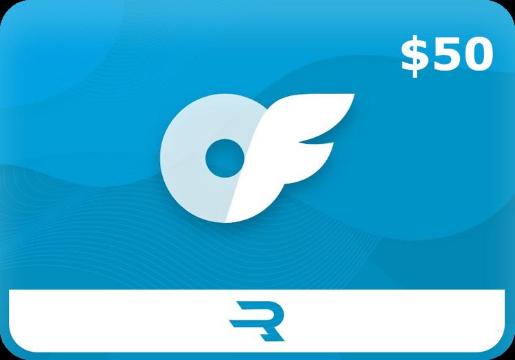 Rewarble OnlyFans $50 هدية بطاقة