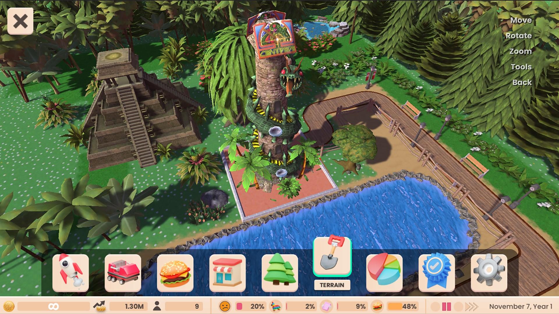 Screen Shot image 0 RollerCoaster Tycoon Adventures اصدار الديلوكس امريكي اكسبوكس 1 / إكس بوكس سيريس X|S كود رقمي