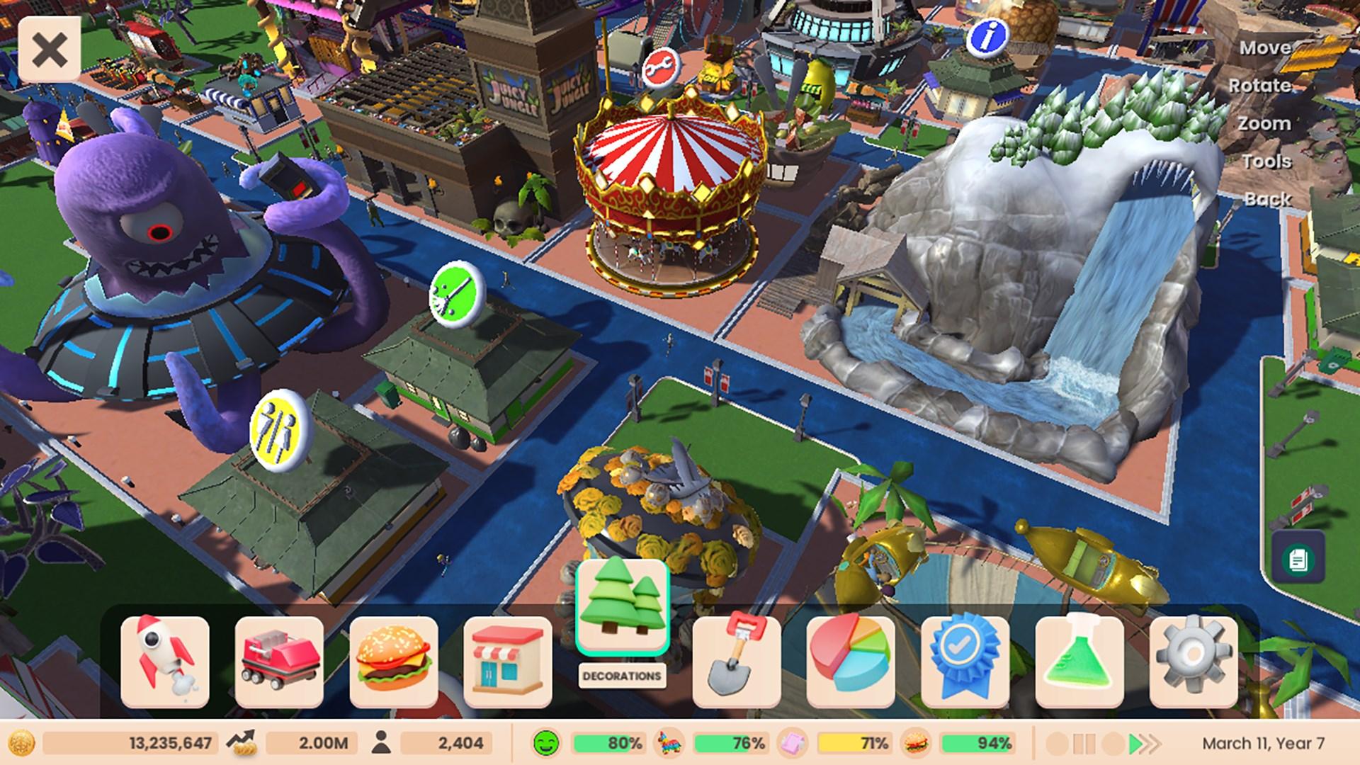 Screen Shot image 5 RollerCoaster Tycoon Adventures اصدار الديلوكس امريكي اكسبوكس 1 / إكس بوكس سيريس X|S كود رقمي