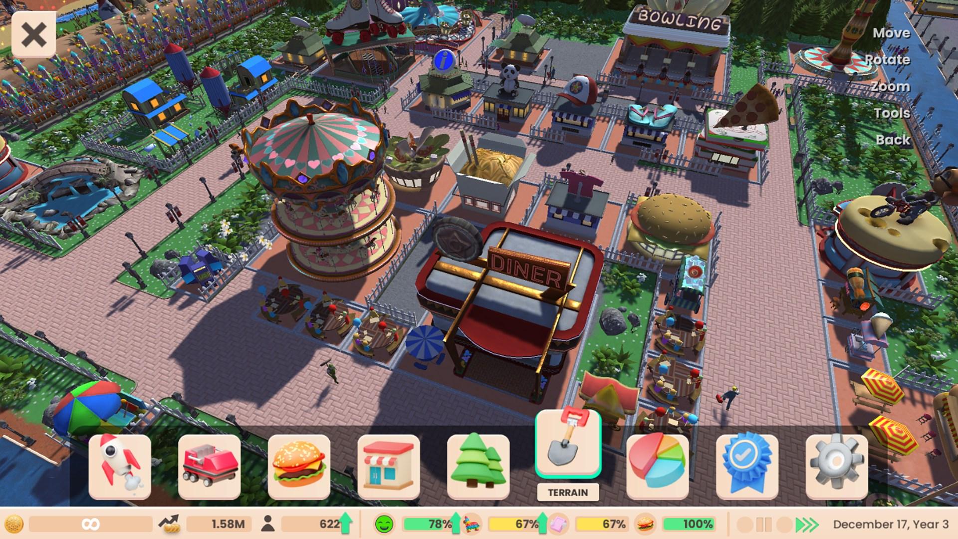 Screen Shot image 7 RollerCoaster Tycoon Adventures اصدار الديلوكس امريكي اكسبوكس 1 / إكس بوكس سيريس X|S كود رقمي