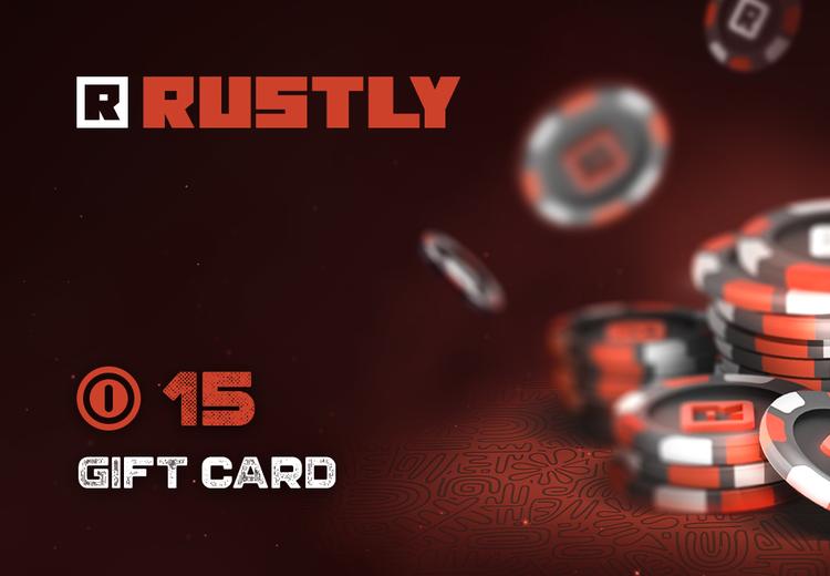Rustly 15 Coin هدية بطاقة