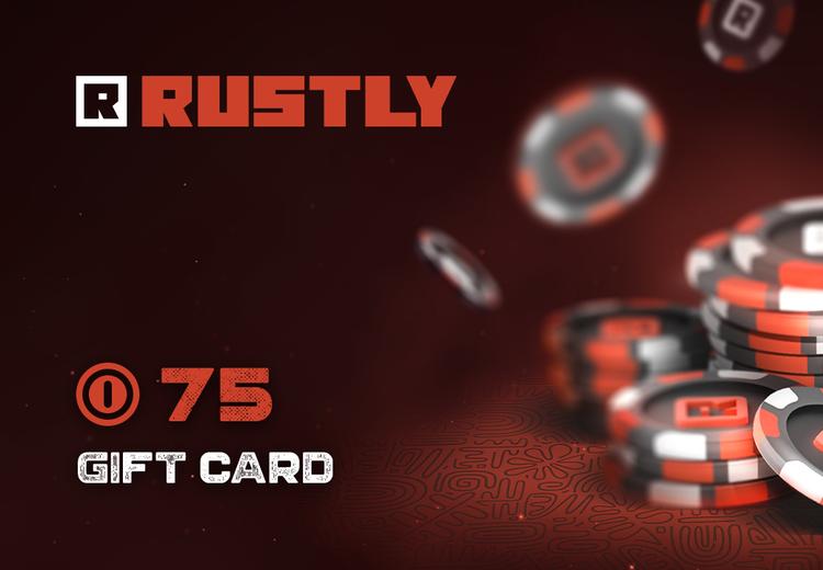 Rustly 75 Coin هدية بطاقة