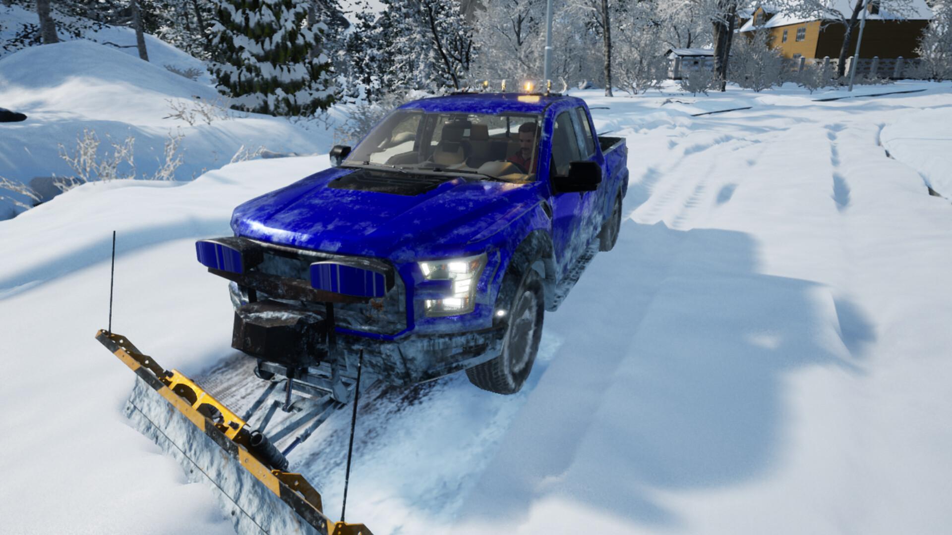 Screen Shot image 8 Snow Plowing Simulator بي سي ستيم كود رقمي