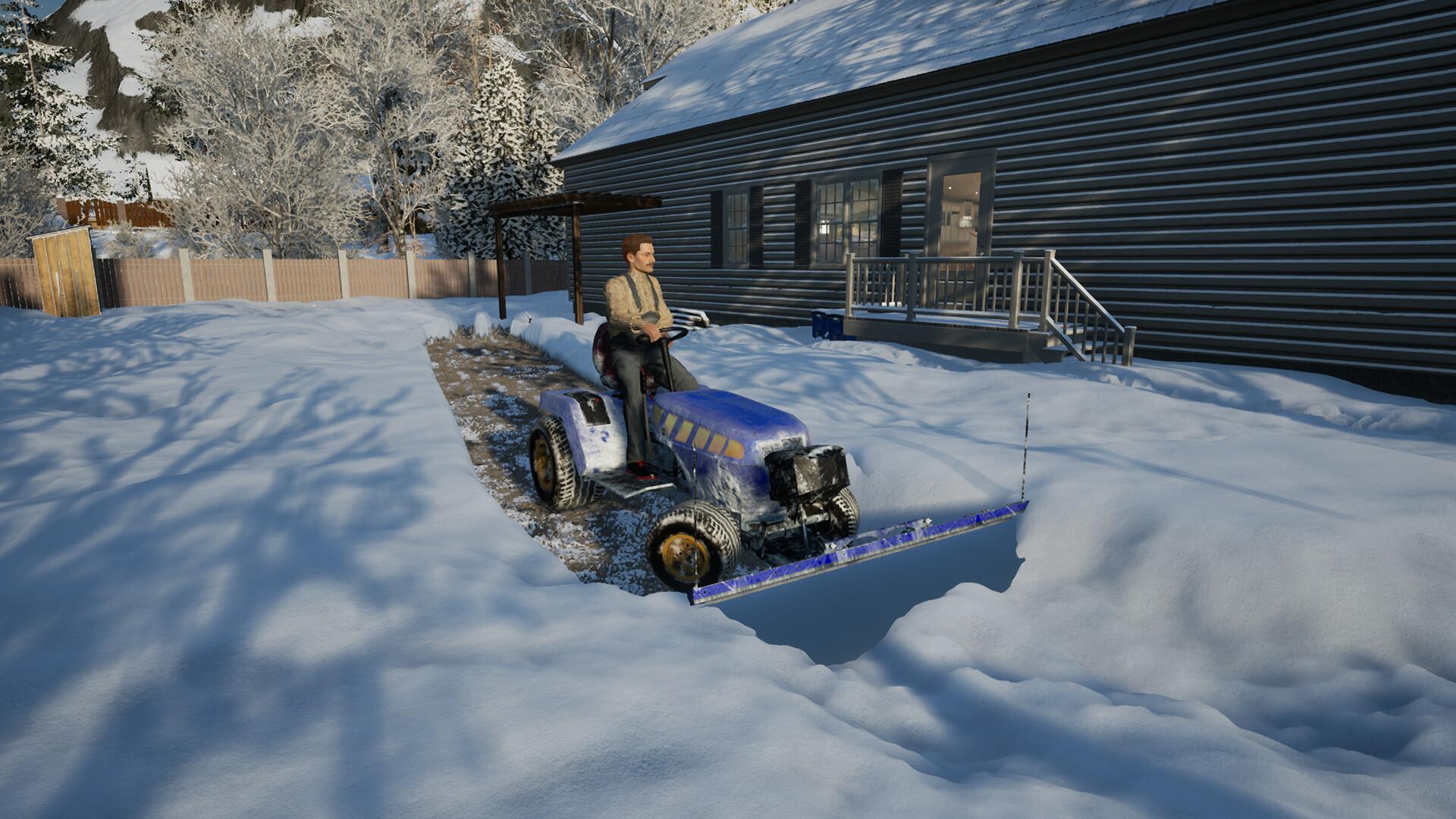Screen Shot image 6 Snow Plowing Simulator بي سي ستيم كود رقمي
