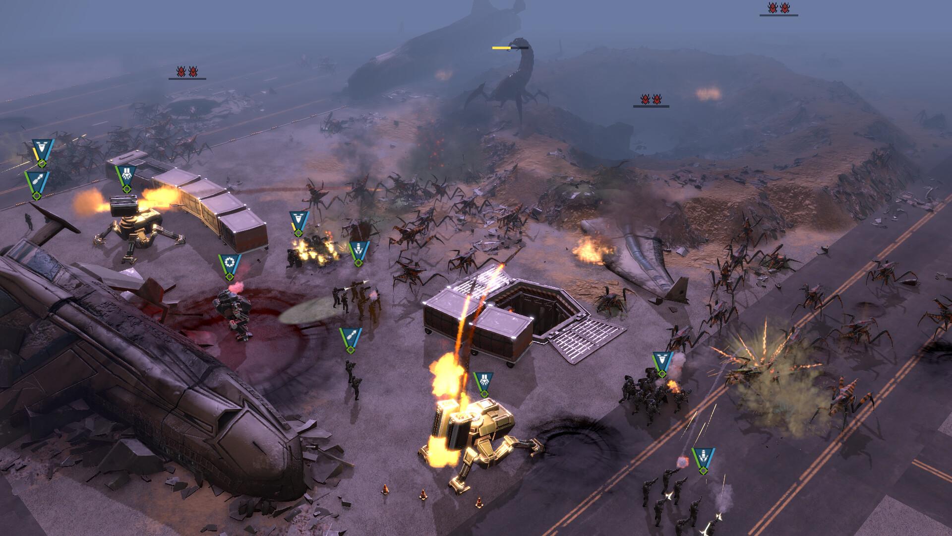 Screen Shot image 3 Starship Troopers: Terran Command - Urban Onslaught DLC بي سي ستيم كود رقمي