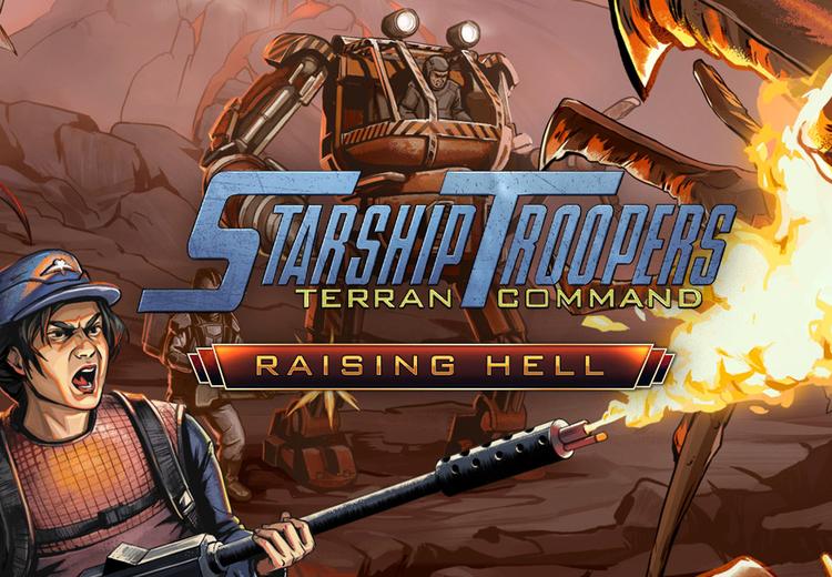 Starship Troopers: Terran Command - Raising Hell DLC ستيم كود رقمي