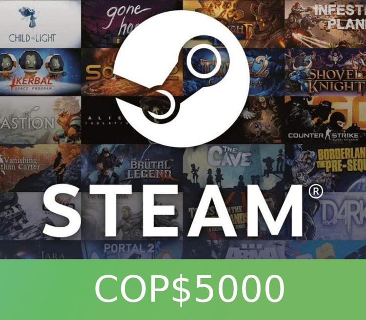 ستيم هدية بطاقة $5000 COP Activation كود