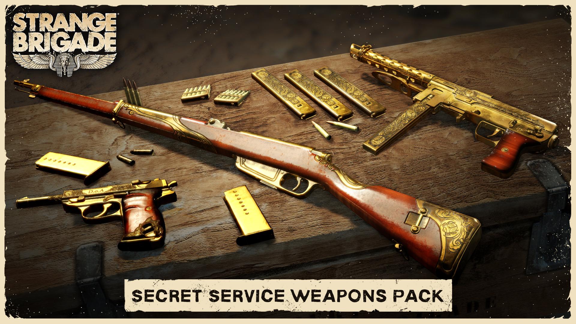 Screen Shot image 1 Strange Brigade - Secret Service Weapons Pack DLC اوروبي بلايستيشن 4 كود رقمي