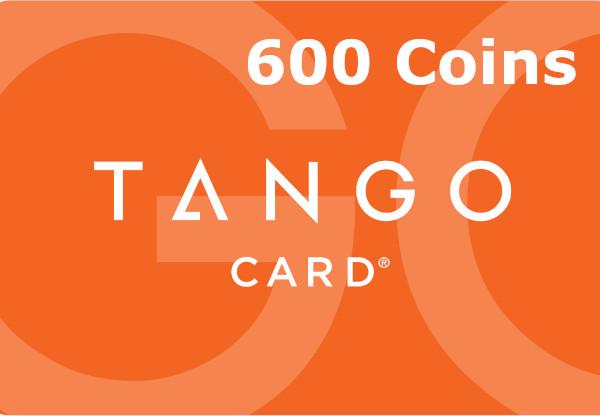 Tango 600 Coins ($5) هدية بطاقة