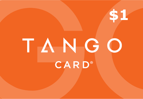 Tango $1 هدية بطاقة