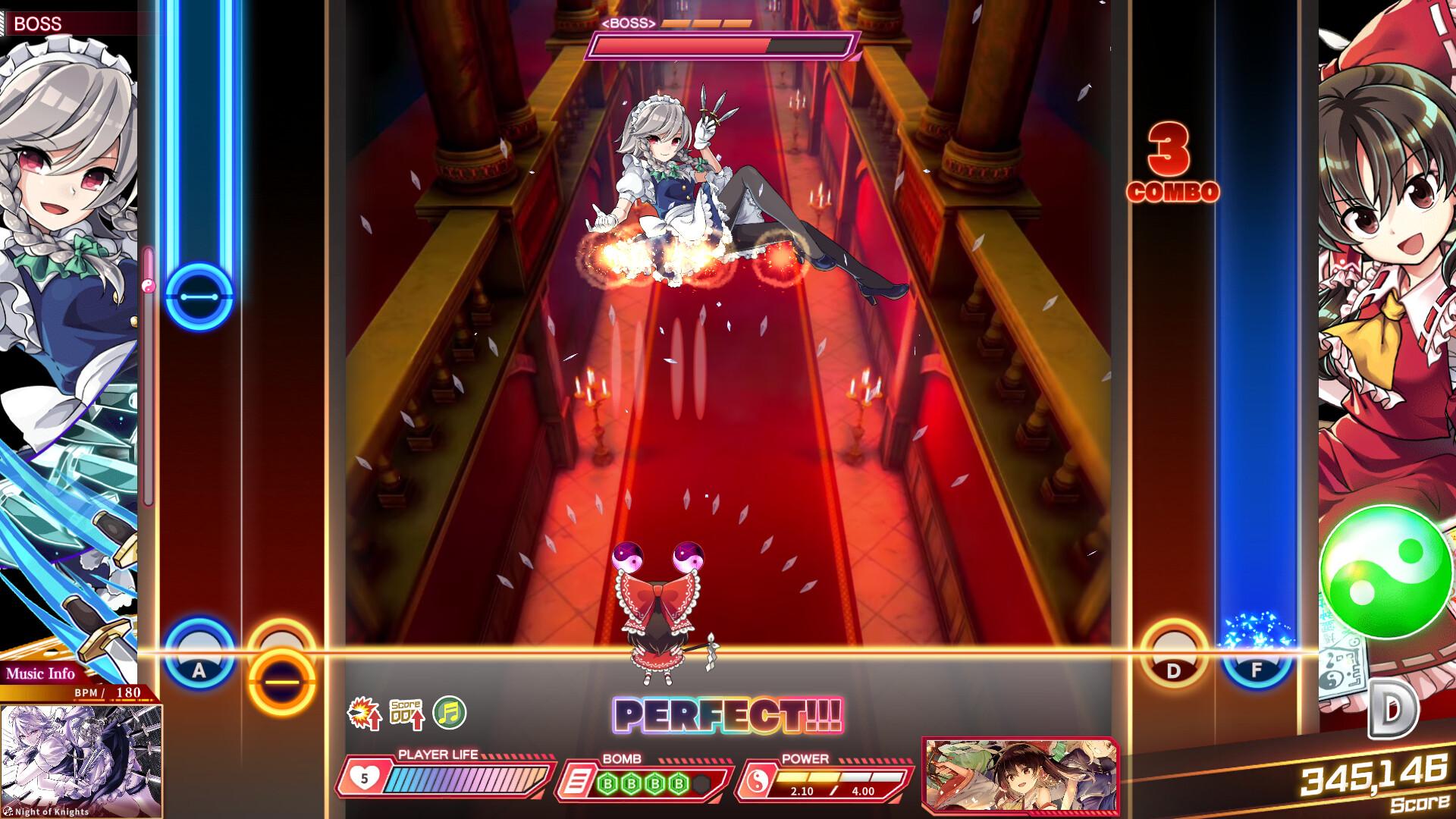 Screen Shot image 2 Touhou Danmaku Kagura Phantasia Lost اوروبي نينتندو سويتش كود رقمي