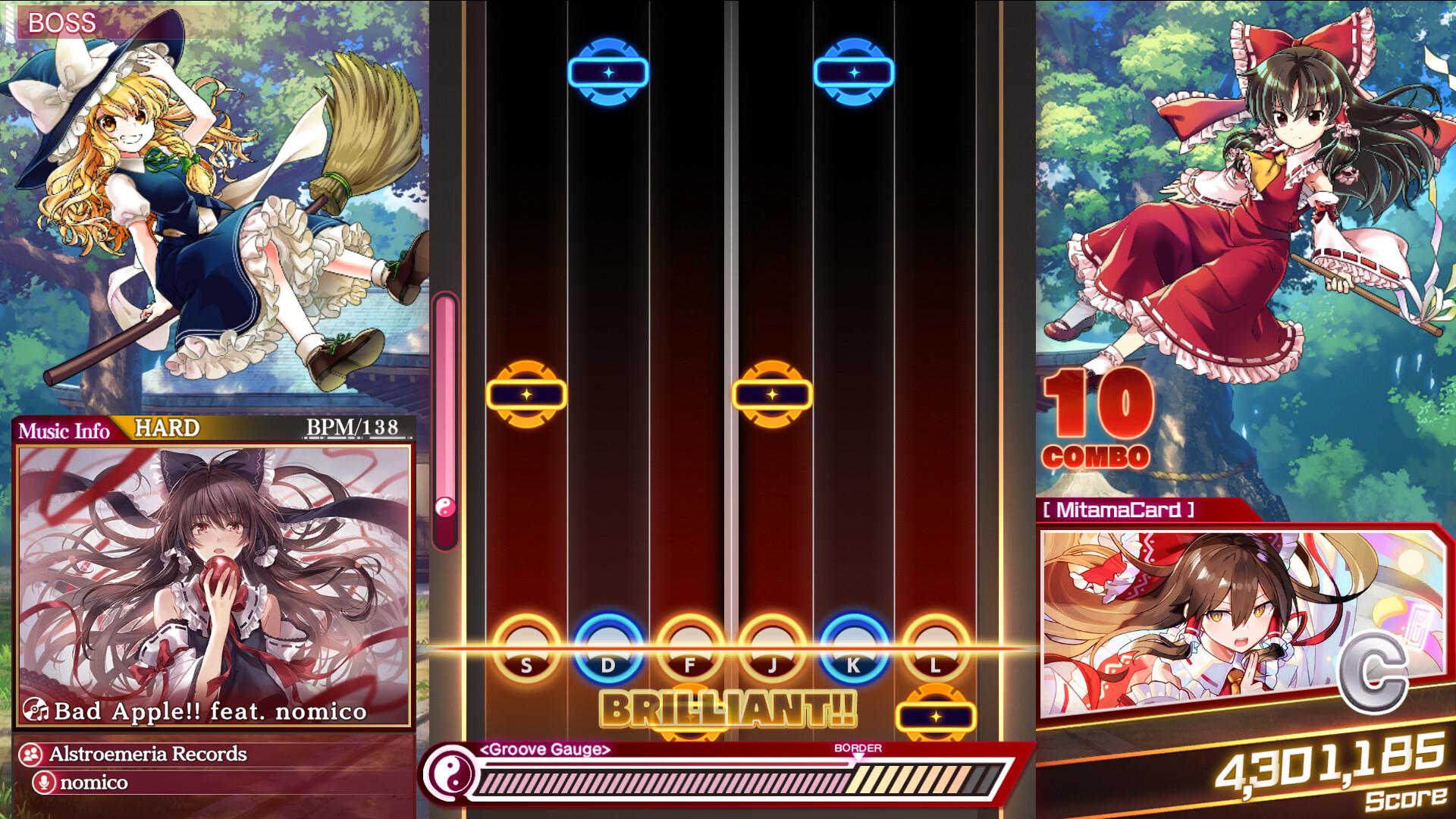 Screen Shot image 5 Touhou Danmaku Kagura Phantasia Lost اوروبي نينتندو سويتش كود رقمي