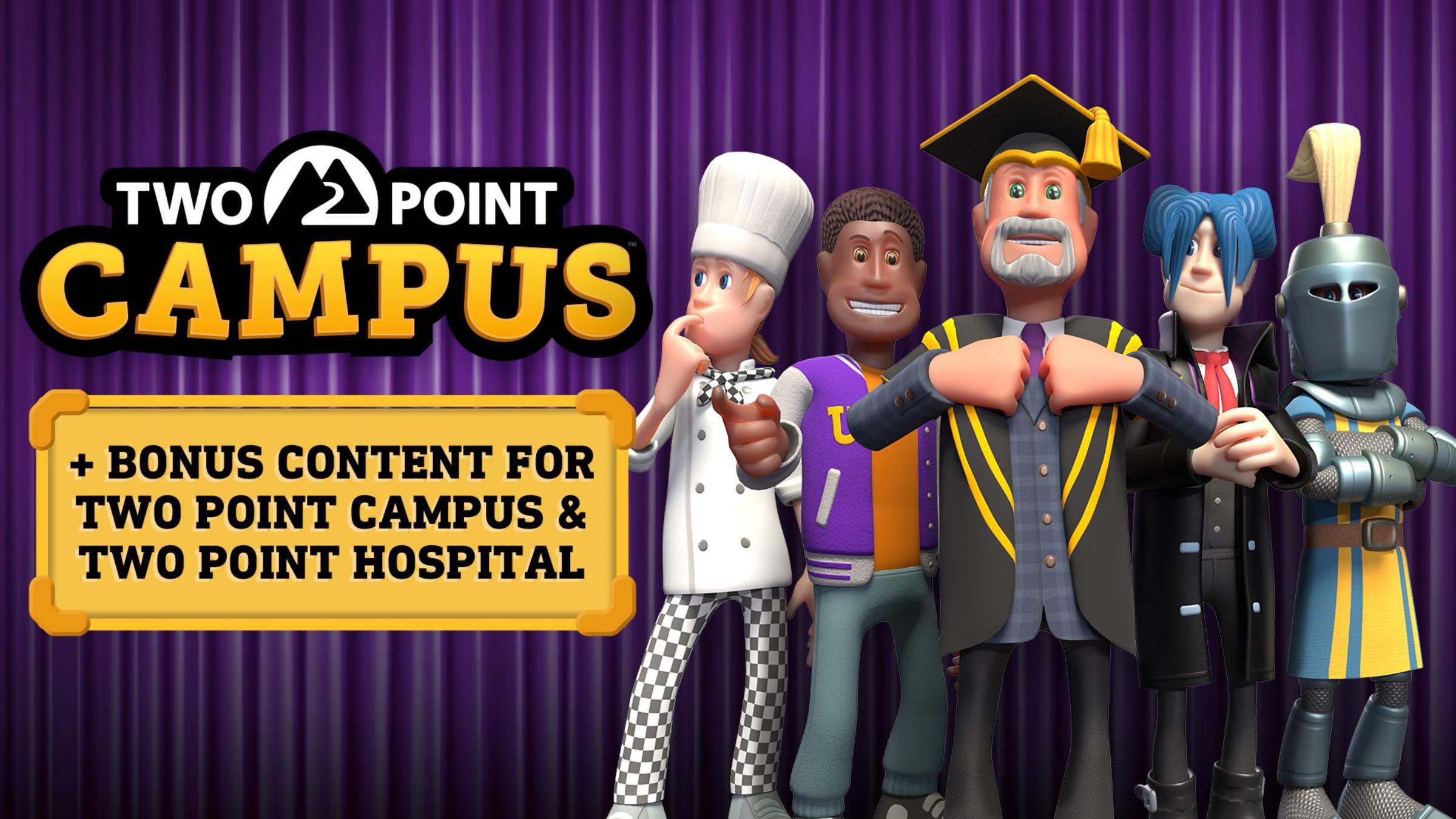 Screen Shot image 0 Two Point Campus - Bonus Pack DLC بلايستيشن 5 كود رقمي