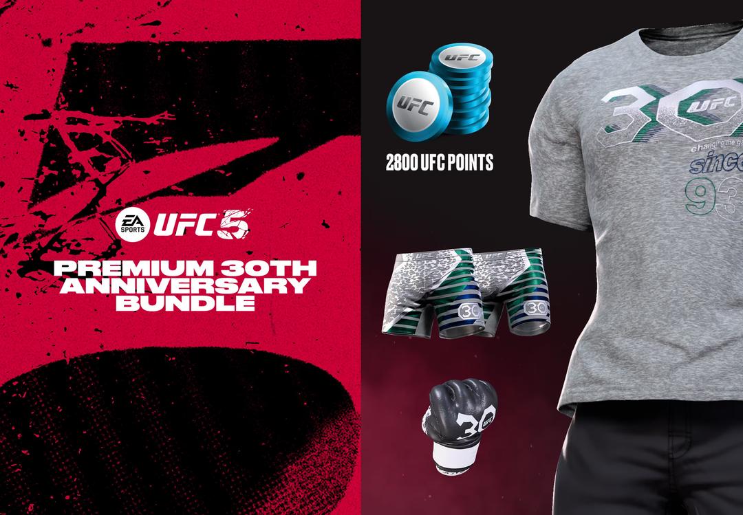 UFC 5 - بريميوم 30th Anniversary حزمة DLC ارجنتيني إكس بوكس سيريس X|S كود رقمي