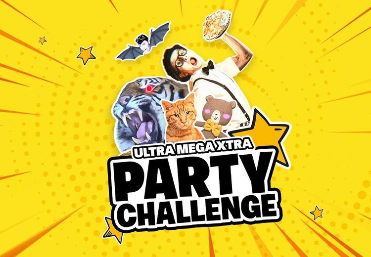 Ultra Mega Xtra Party Challenge اوروبي نينتندو سويتش كود رقمي
