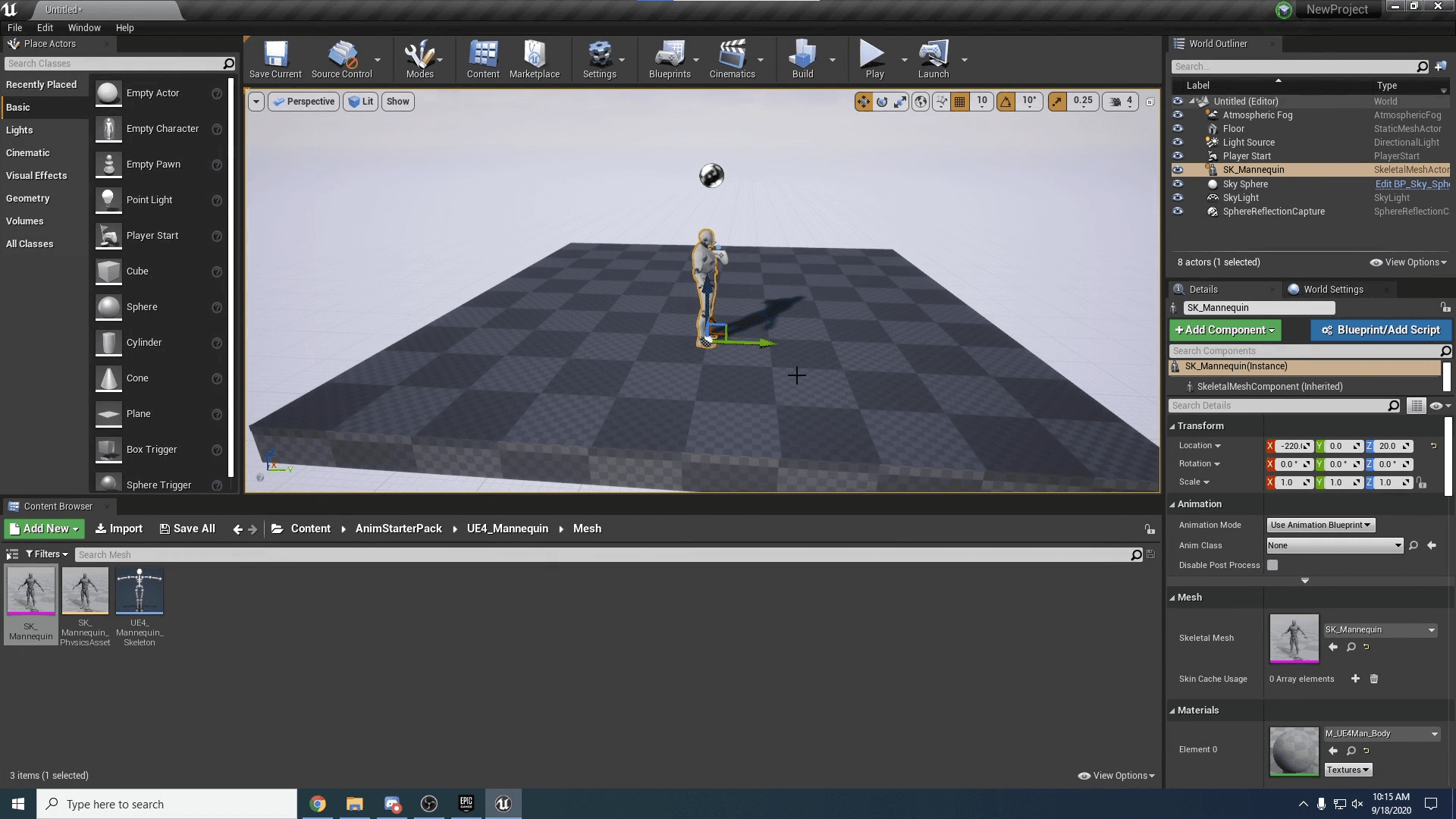 Screen Shot image 1 Unreal Engine Course حزمة Alpha Academy كود