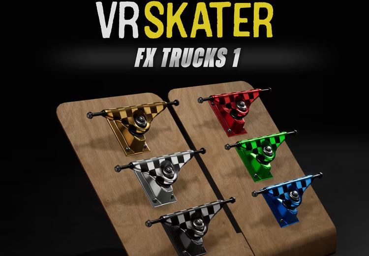 VR SKATER - FX Trucks Pack 1 DLC اوروبي (Without الماني) بلايستيشن 5 كود رقمي