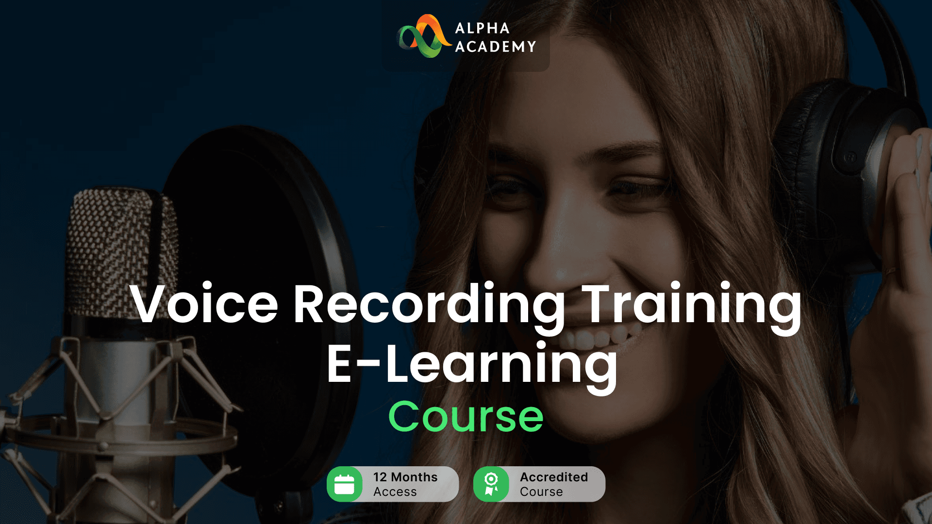 Screen Shot image 0 Voice Recording Training Course Alpha Academy كود
