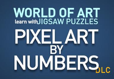 World Of Art - Learn With Jigsaw Puzzles: PIXEL ART BY NUMBERS DLC ستيم كود رقمي