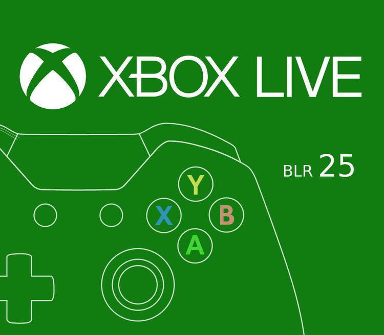 XBOX Live BRL 25 Prepaid Card BR