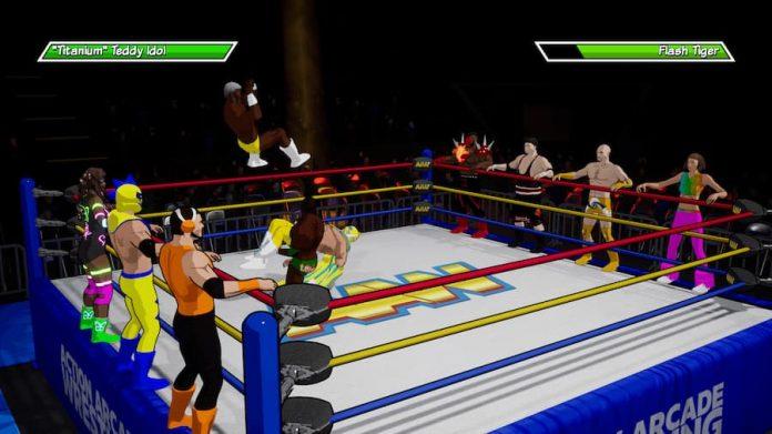 Screen Shot image 0 Action Arcade Wrestling أمريكا الشمالية بلايستيشن 5 كود رقمي