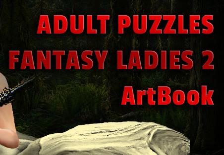 Adult Puzzles - Fantasy Ladies 2 ArtBook DLC ستيم كود رقمي