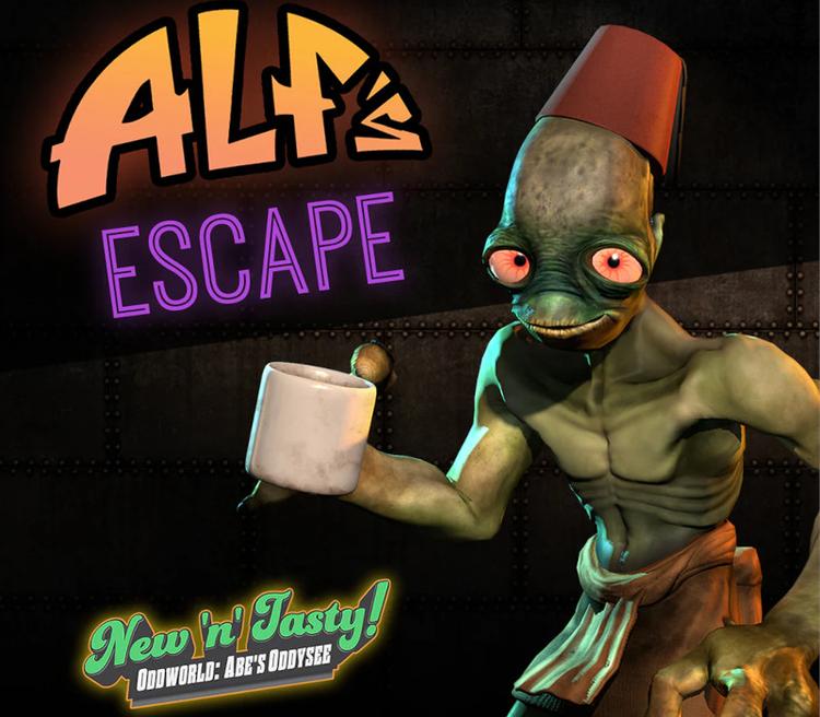 Oddworld: New 'N' Tasty - Alf'S Escape DLC اوروبي بي سي ستيم كود رقمي