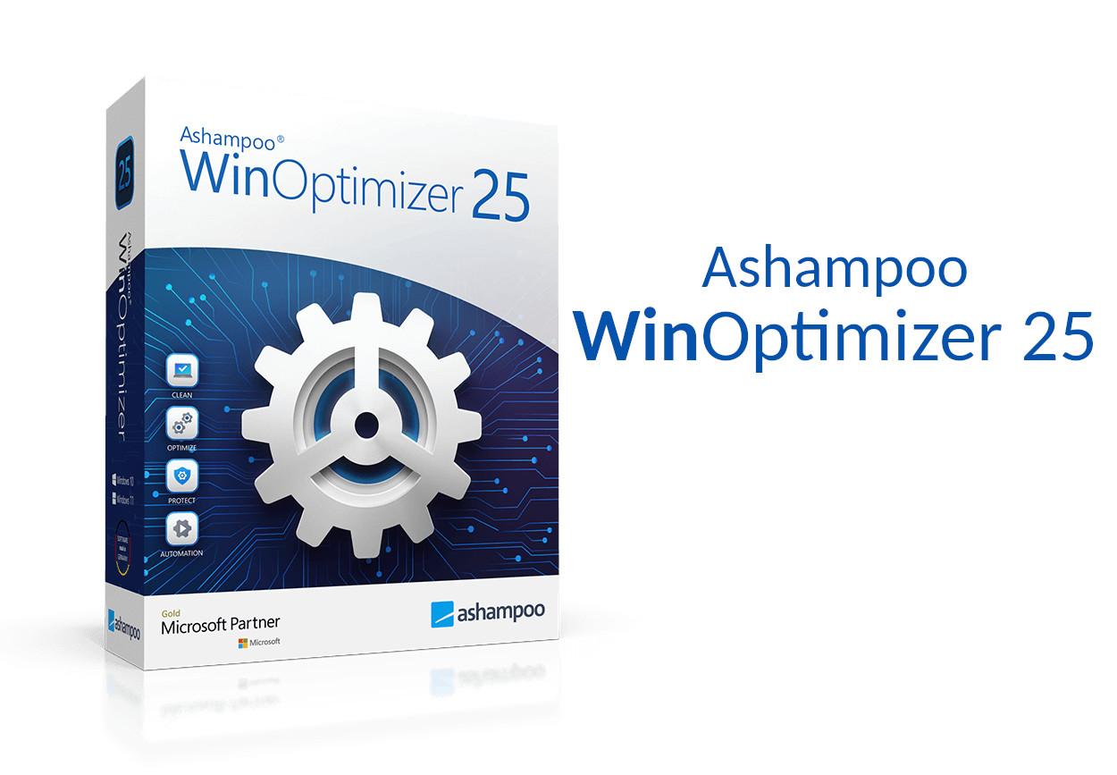 Ashampoo WinOptimizer 25 مفتاح (مدى الحياة / 1 بي سي)
