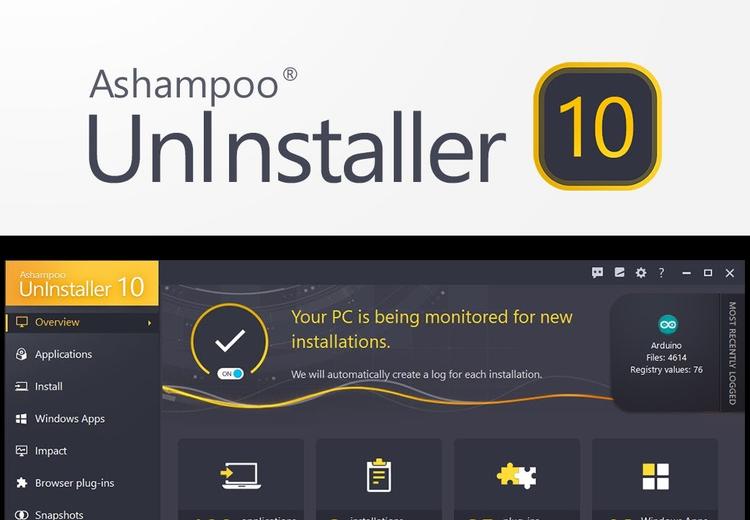 Ashampoo UnInstaller 10 Activation مفتاح