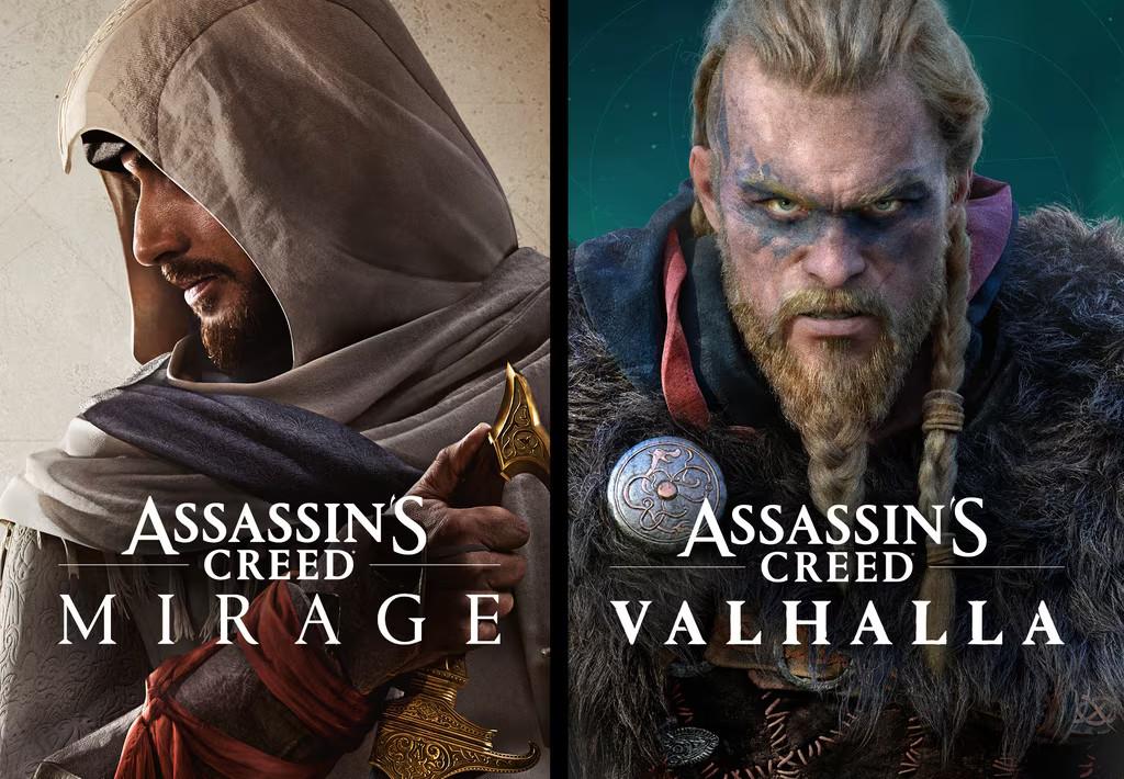 Assassin’S Creed Mirage & Assassin'S Creed Valhalla حزمة ارجنتيني اكسبوكس 1 / إكس بوكس سيريس X|S كود رقمي