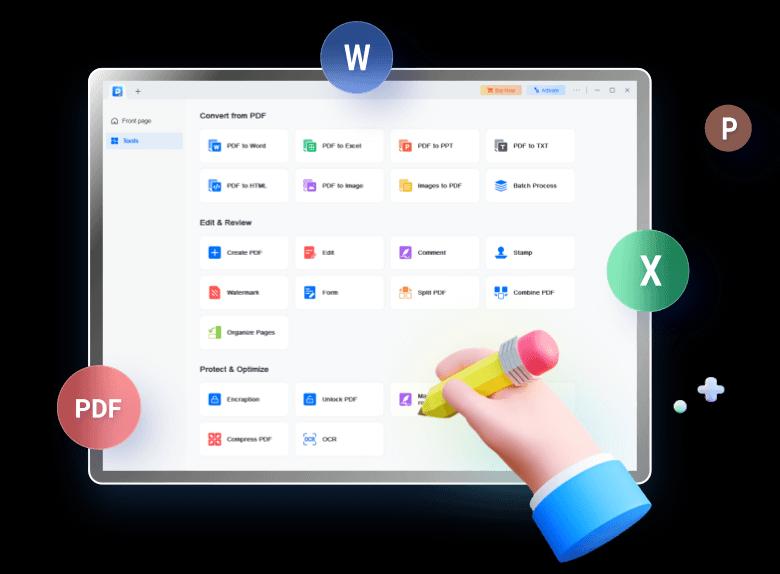 Screen Shot image 1 EaseUS PDF Editor كود رقمي (مدى الحياة / 1 جهاز)
