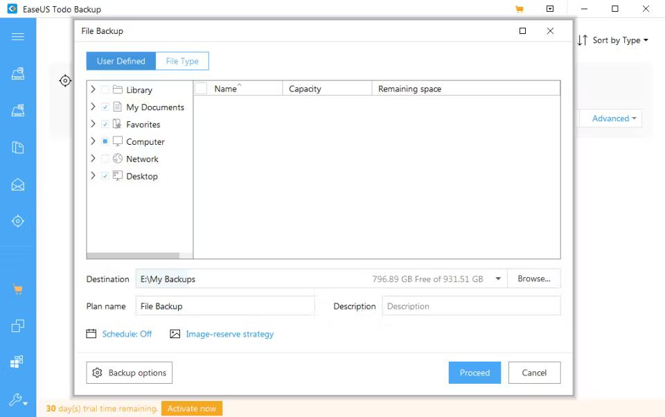 Screen Shot image 2 EaseUS Todo Backup Home اصدار 2024 بي سي مفتاح (1 سنه / 1 جهاز)