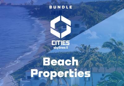 Cities: Skylines II - Beach Properties حزمة DLC ستيم كود رقمي