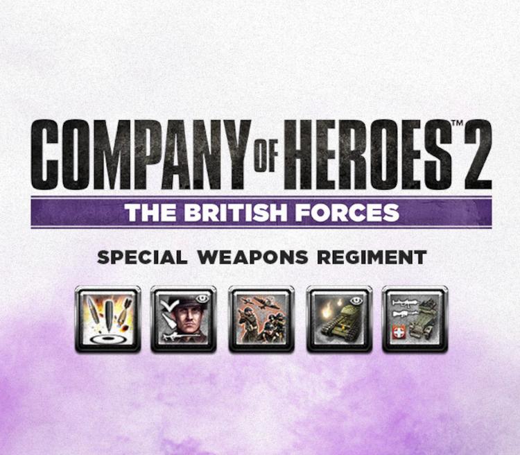 Company of Heroes 2 - British Commander: Special Weapons Regiment DLC EU Steam CD Key