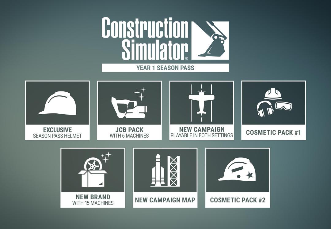 Construction Simulator - Year 1 Season Pass DLC بي سي ستيم كود رقمي