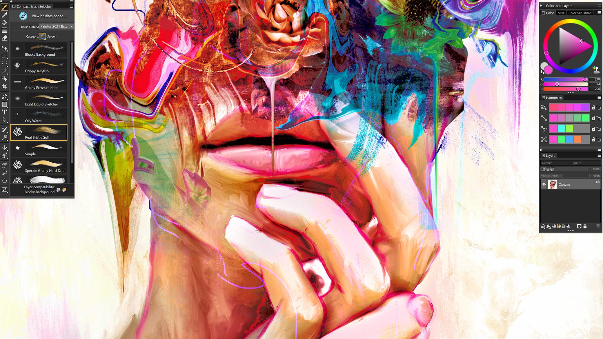 Screen Shot image 0 Corel Painter 2021 كود رقمي (مدى الحياة / 1 بي سي)