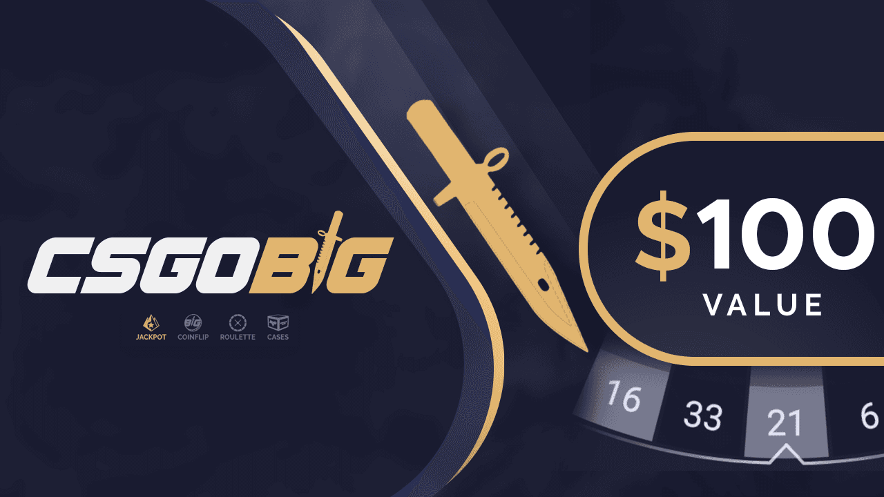CSGOBIG $100 هدية بطاقة