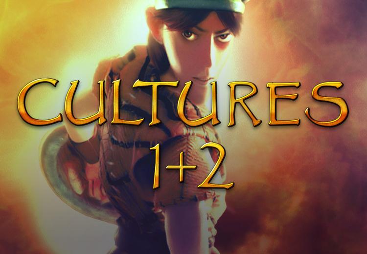 Cultures 1+2 حزمة بي سي GOG كود رقمي