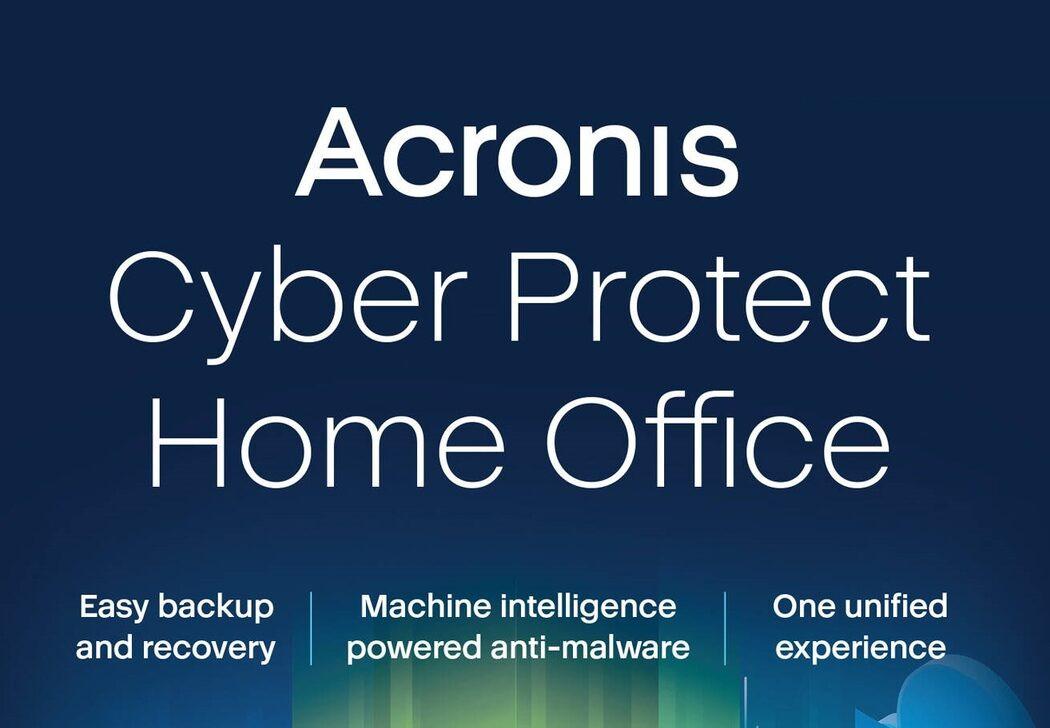 Acronis Cyber Protect Home Office Advanced + 50 GB Cloud Storage مفتاح (1 سنه / 1 جهاز)