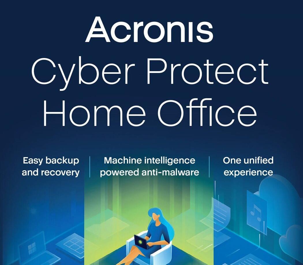 Acronis Cyber Protect Home Office Essentials 2024 مفتاح (1 سنه / 1 جهاز)