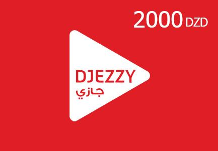 Djezzy 2000 DZD Mobile Top-Up DZ